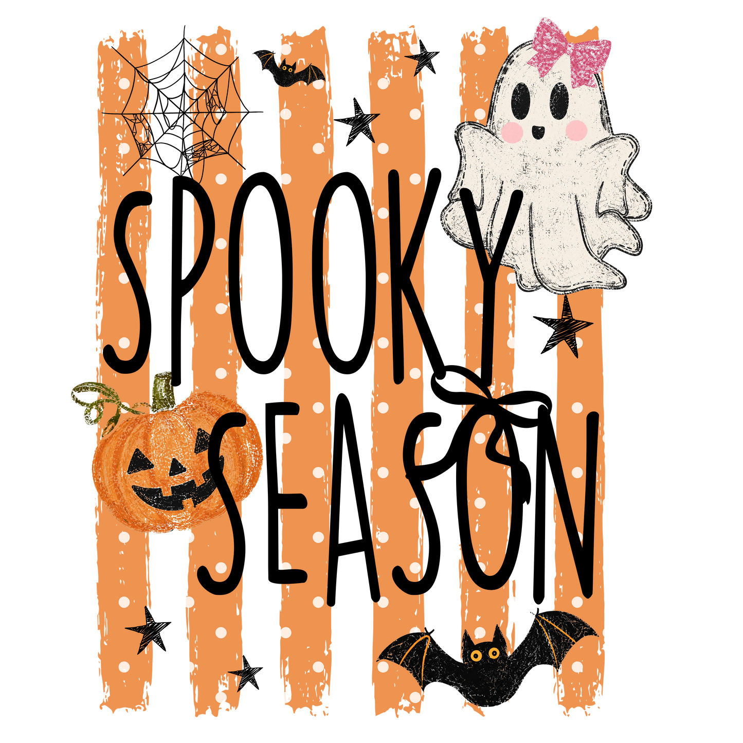 Spooky Season Cute Ghost