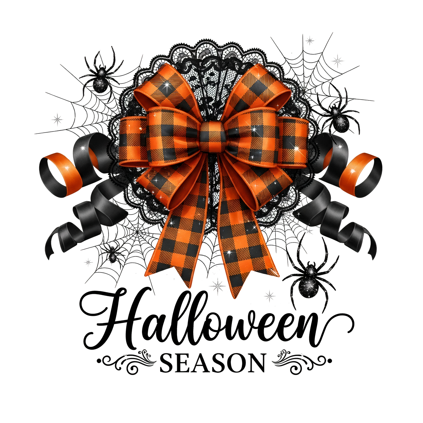 Halloween Season Coquette Bow